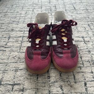 Adidas Women's Samba Maroon Sneakers